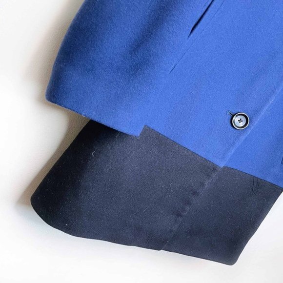 kors michael kors colour block wool-cashmere blend jacket - size 6 - Picture 5 of 8